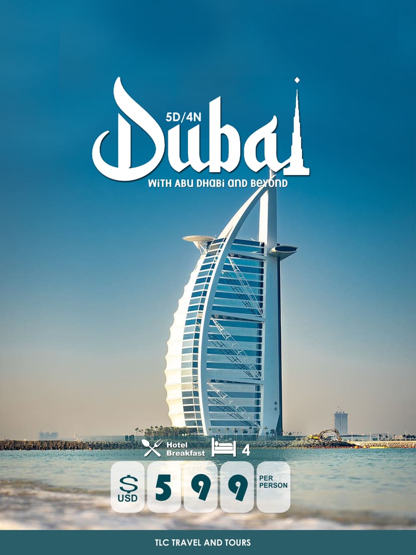 5D4N DUBAI WITH ABU DHABI AND BEYOND